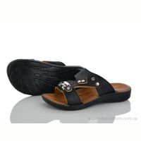 Шлепки Makers Shoes Polomax-A чорний