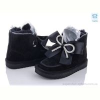 Угги КалориЯ L5655 чорний бант