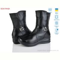 Ботинки QQ&Панда 729 чорний