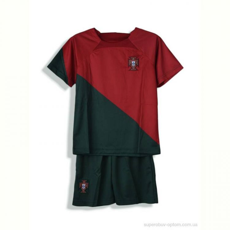 Спортивный костюм Presto 566 Portugal червоно-зелений