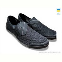 Слипоны Rai shoes M81 чорний