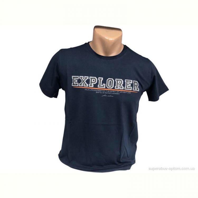 Футболка TurkishBrend C003 синій