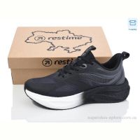 Кроссовки Restime AML25446 black-grey