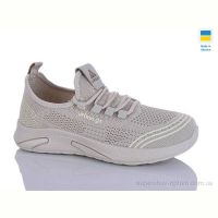 Кроссовки DeMur 6733 св.бежевий