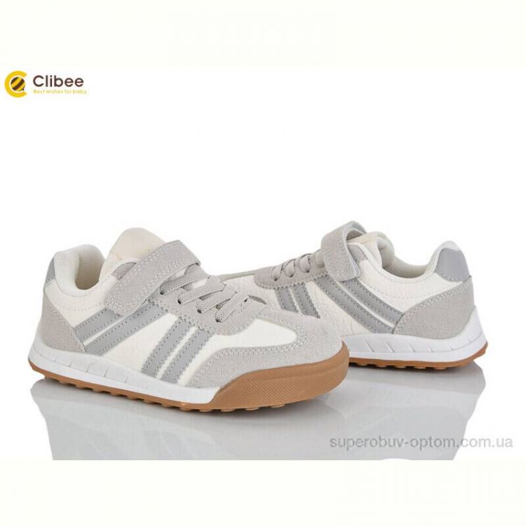 Кроссовки Clibee LC1181-3 grey-beige